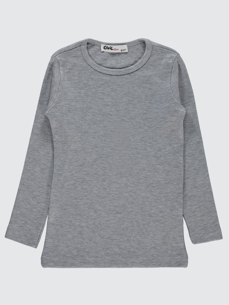 Civil Girls Termal 10-13 Yaş Sweatshirt - Gri