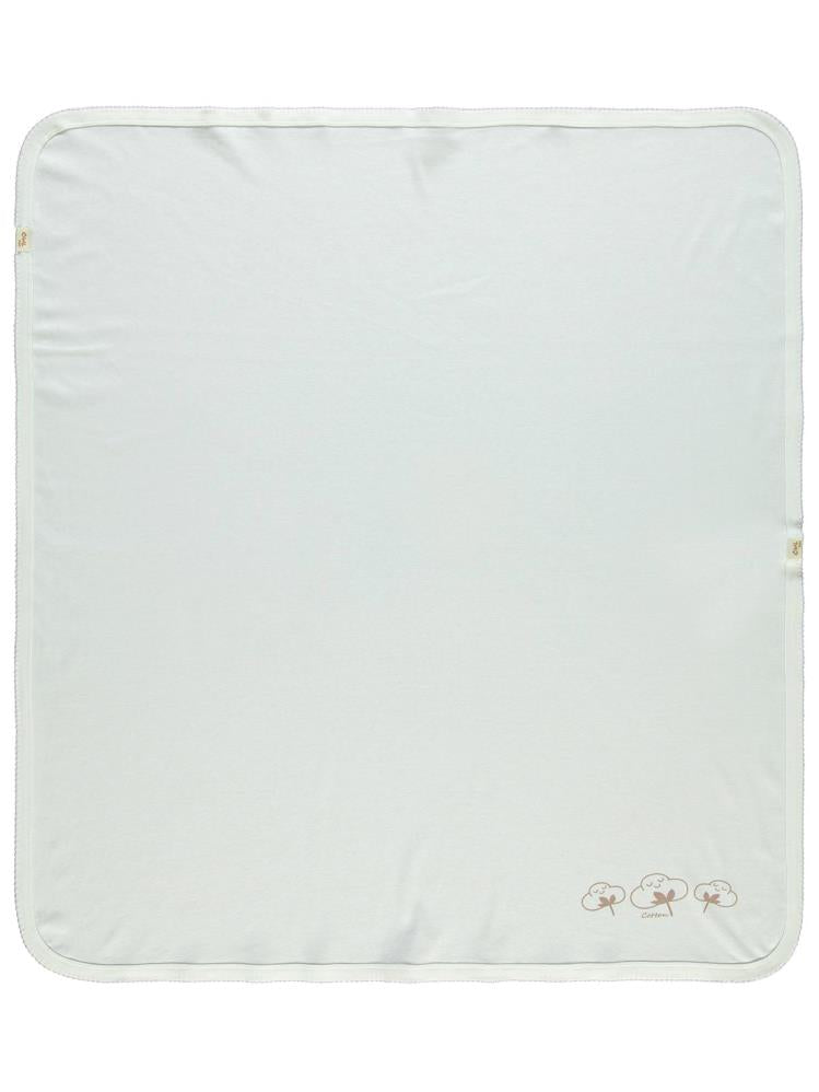 Civil Baby Organik Pamuklu Tek Kat Battaniye - Ekru