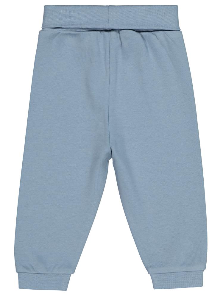 Civil Baby Organik Pamuklu 1-12 Ay Patiksiz Tek Alt Bebe - Mavi