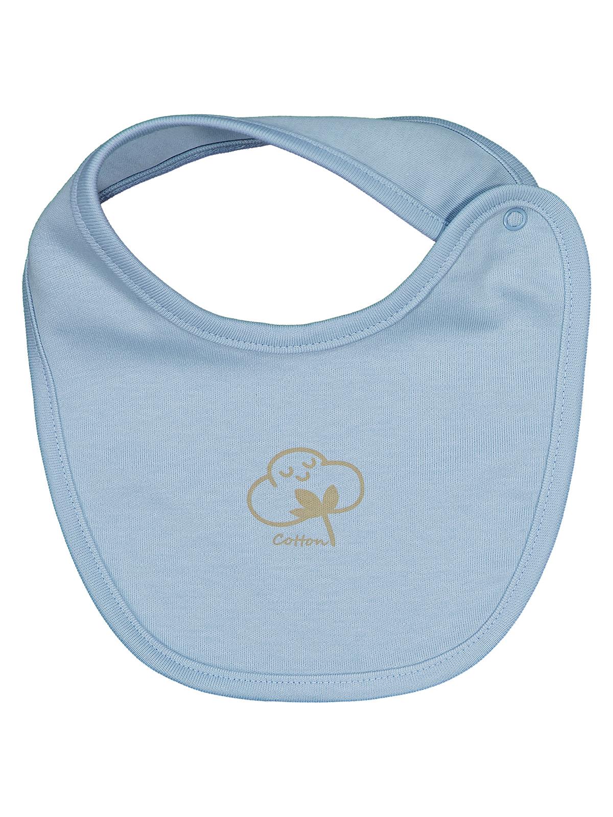 Civil Baby Organik Pamuklu 2'li Mama Önlüğü - Mavi