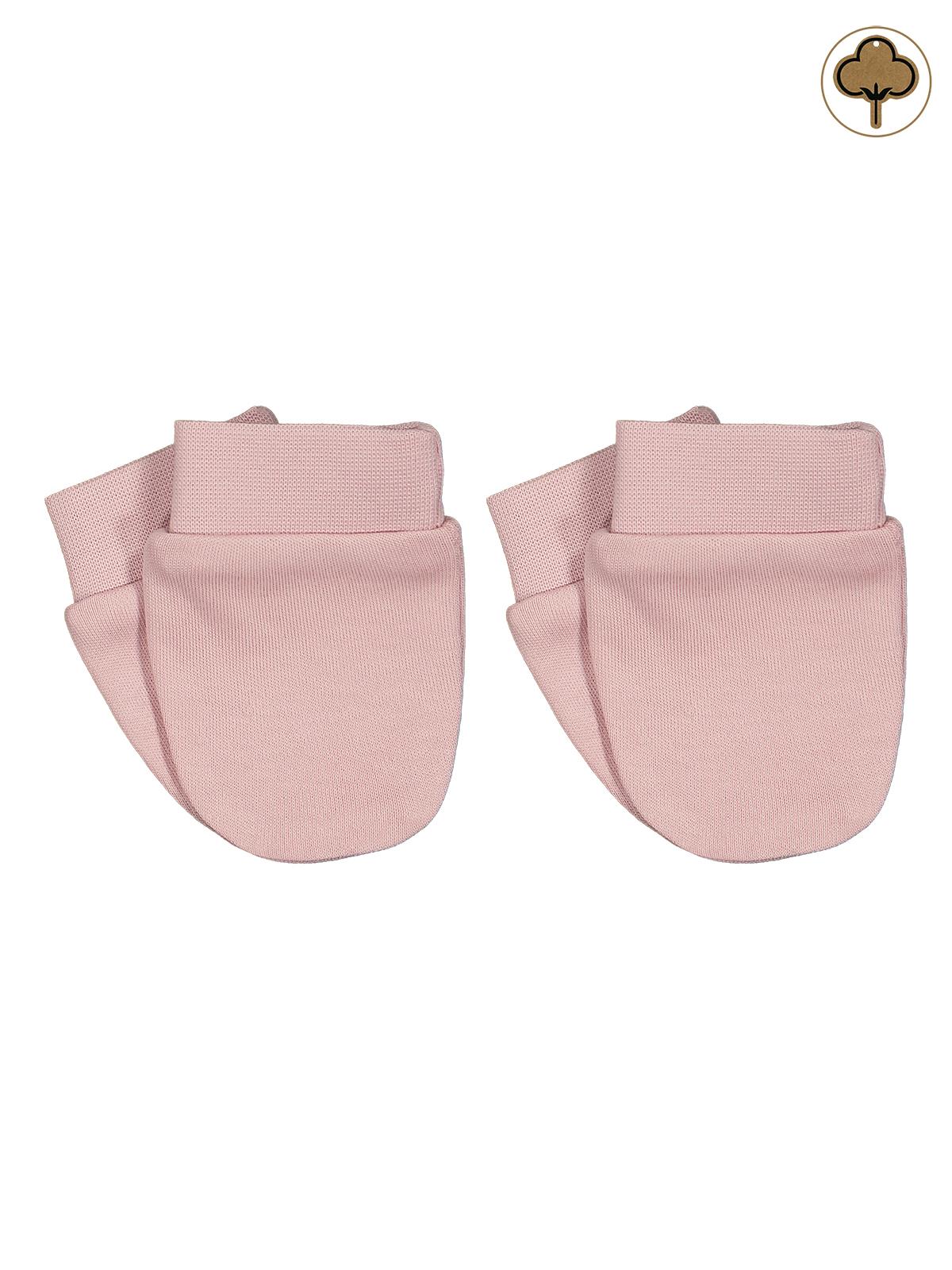 Civil Baby Bebek Organik 2'li Eldiven 0+ Ay - Pembe