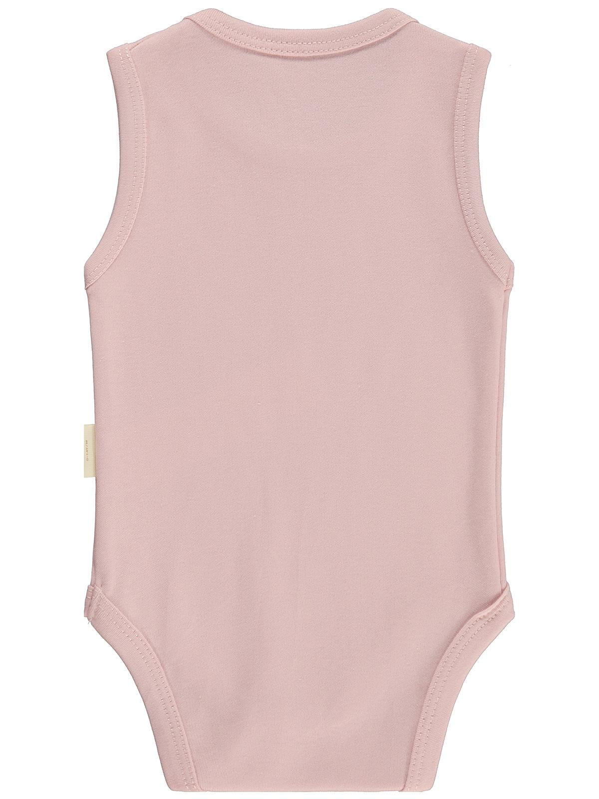 Civil Baby Organik Pamuklu 0-18 Ay Çıtçıtlı Badi - Pembe