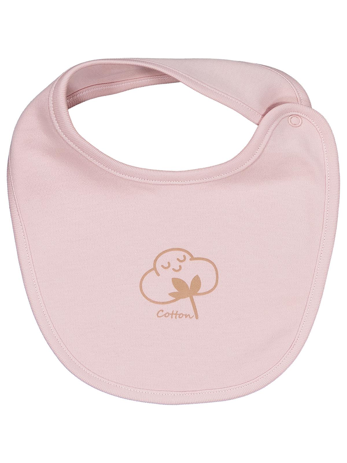 Civil Baby Organik Pamuklu 2 Li Mama Önlüğü - Pembe