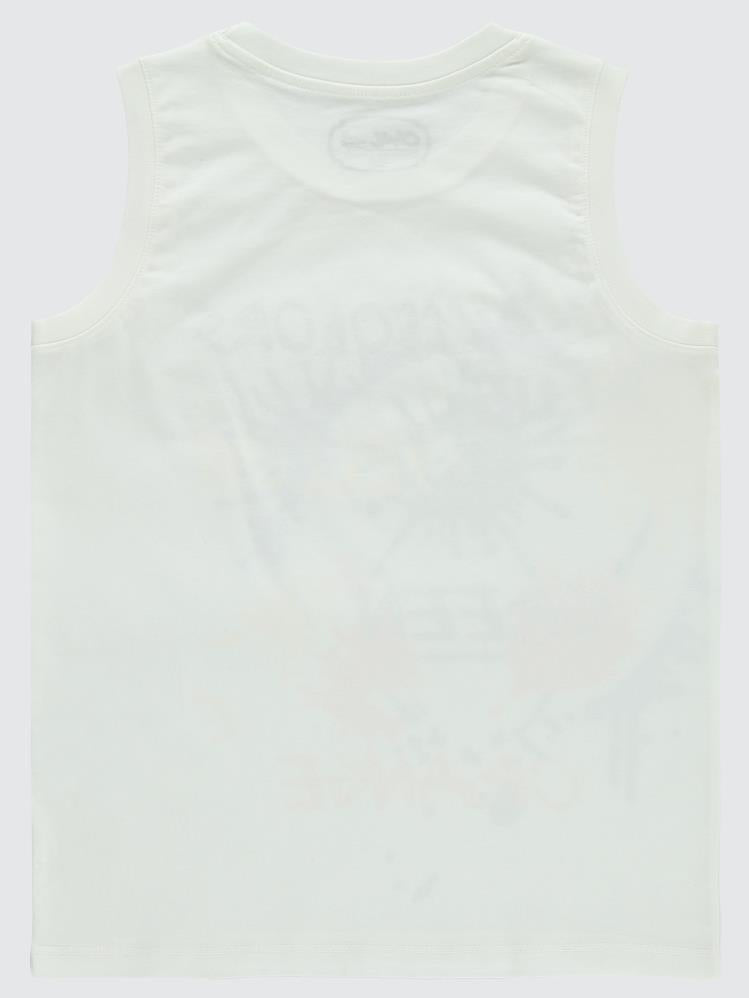 Civil Boys Colors Baskılı 10-13 Yaş Tişört - Ekru