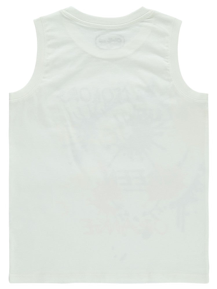 Civil Boys Colors Baskılı 10-13 Yaş Tişört - Ekru