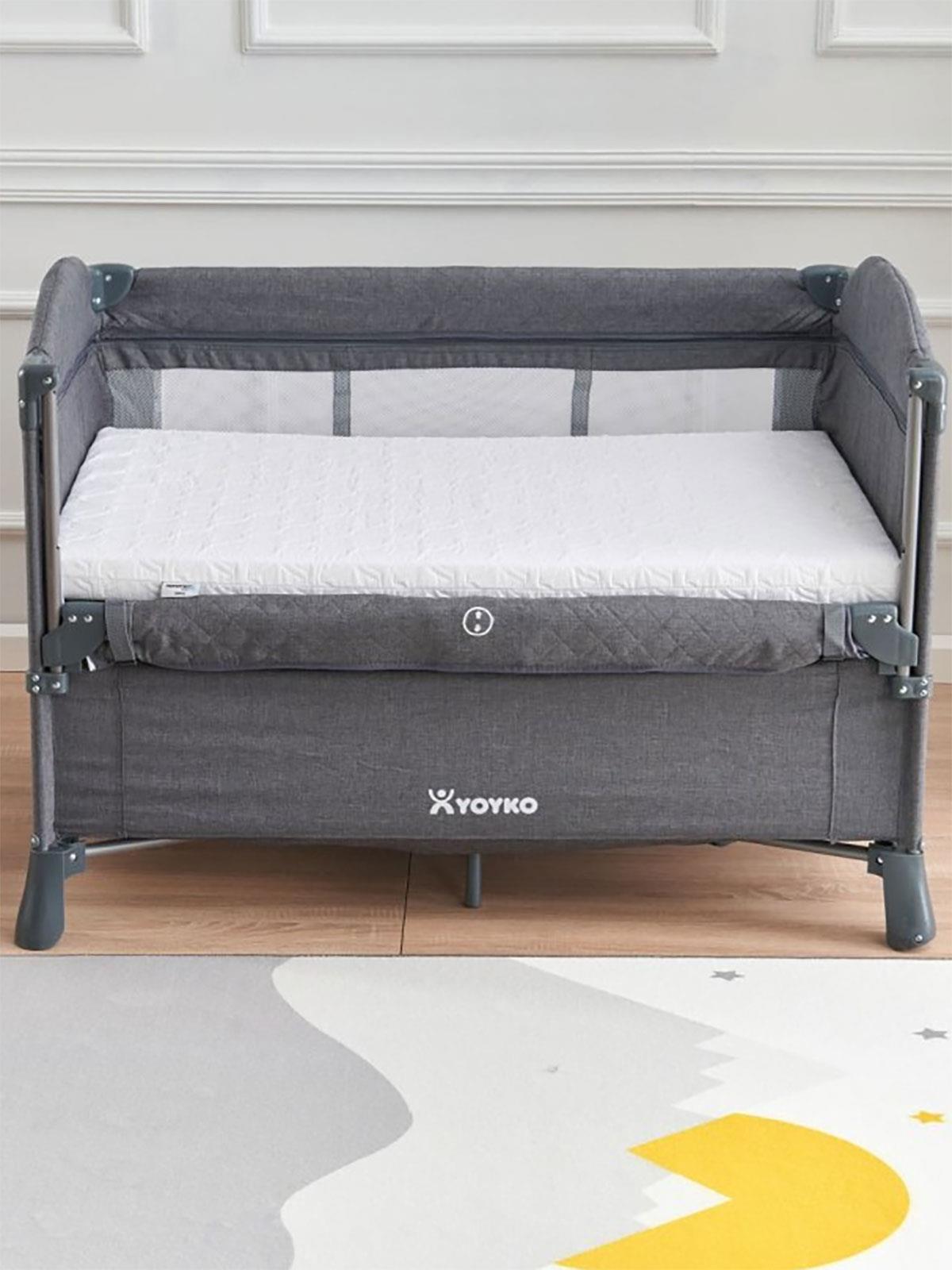 Keremce Lüks Çantalı Pamuk Oyun Parkı Yatağı 70x110x6 cm