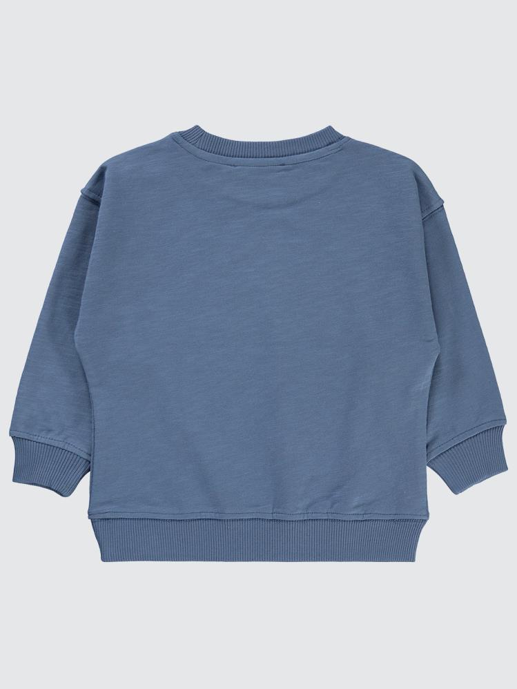 Civil Boys Smile Etiketli 6-9 Yaş Sweatshirt - Lacivert