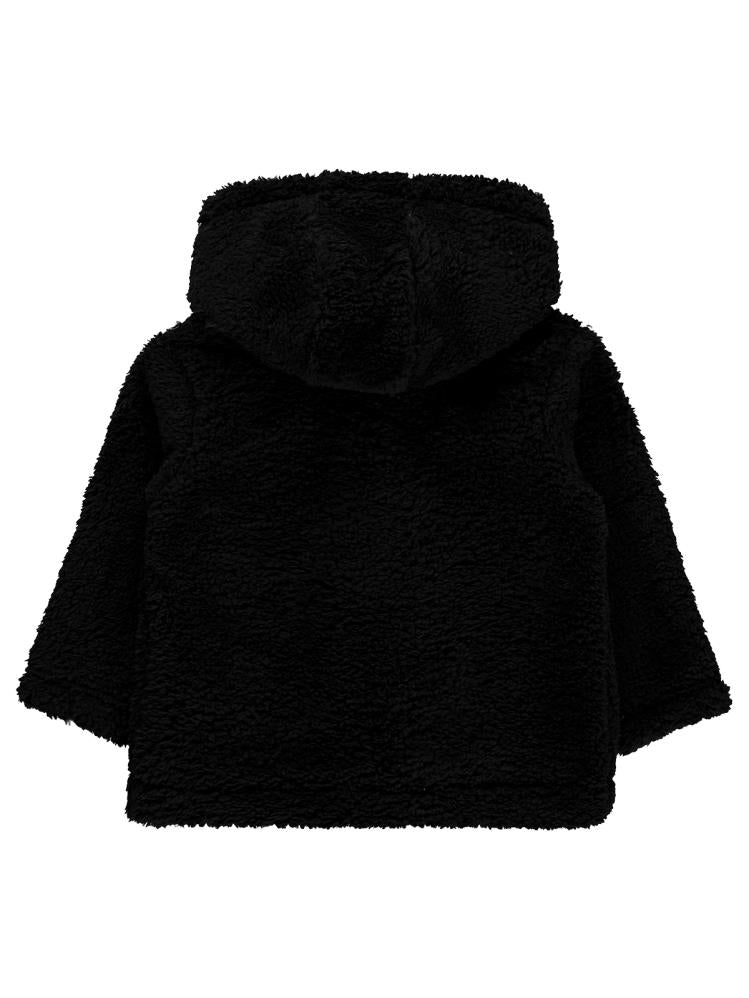 Civil Baby Kapşonlu Patlı 6-18 Ay Hırka - Siyah