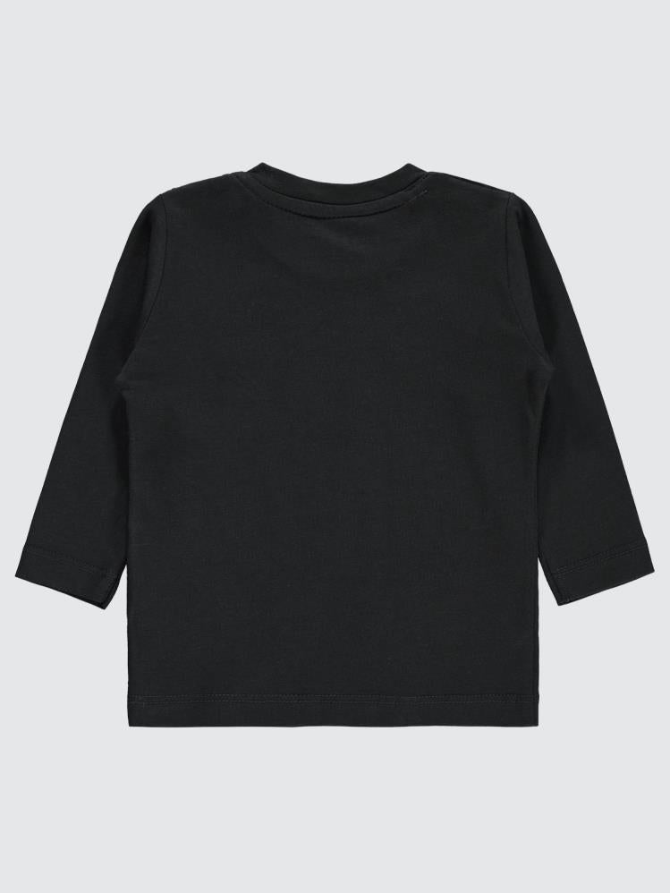 Civil Baby Cvl Nakışlı 6-18 Ay Sweatshırt - Gri