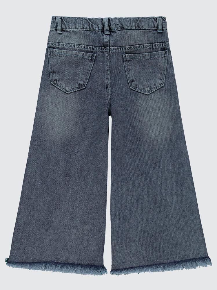Civil Girls Pantolon Etek 6-9 Yaş Pantolon - Mavi