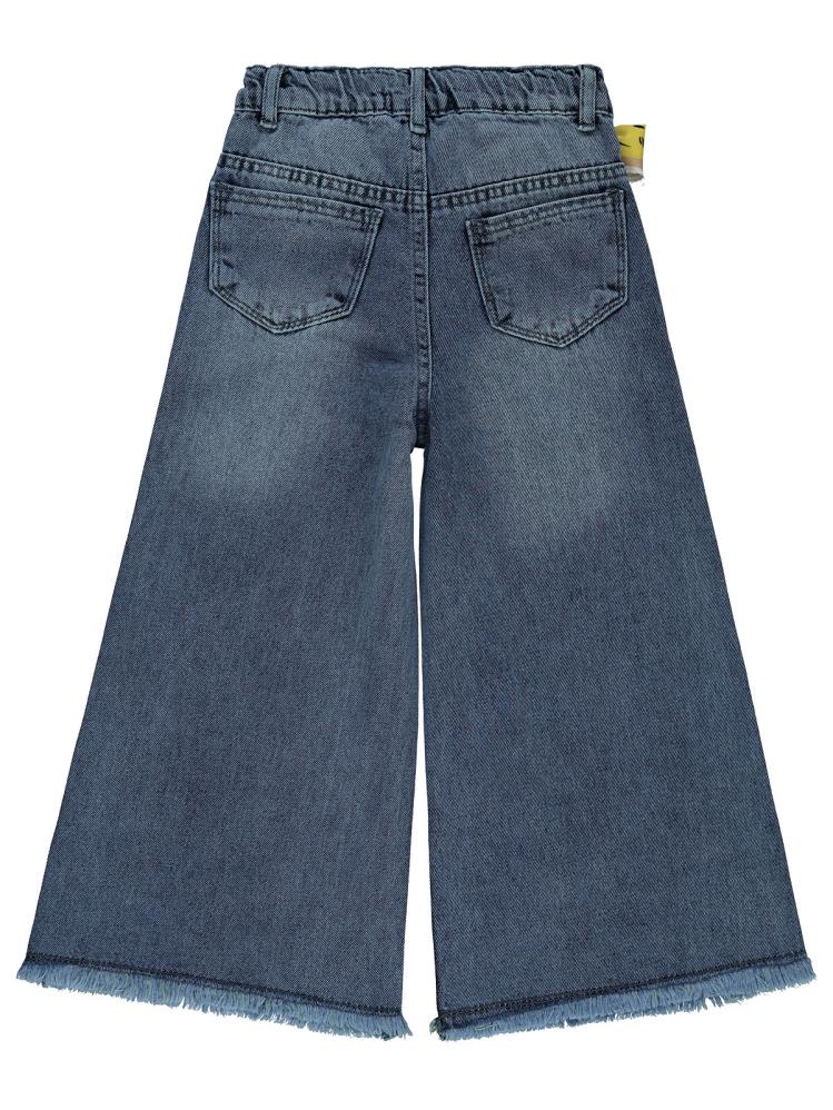 Civil Girls Pantolon Etek 6-9 Yaş Pantolon - Mavi