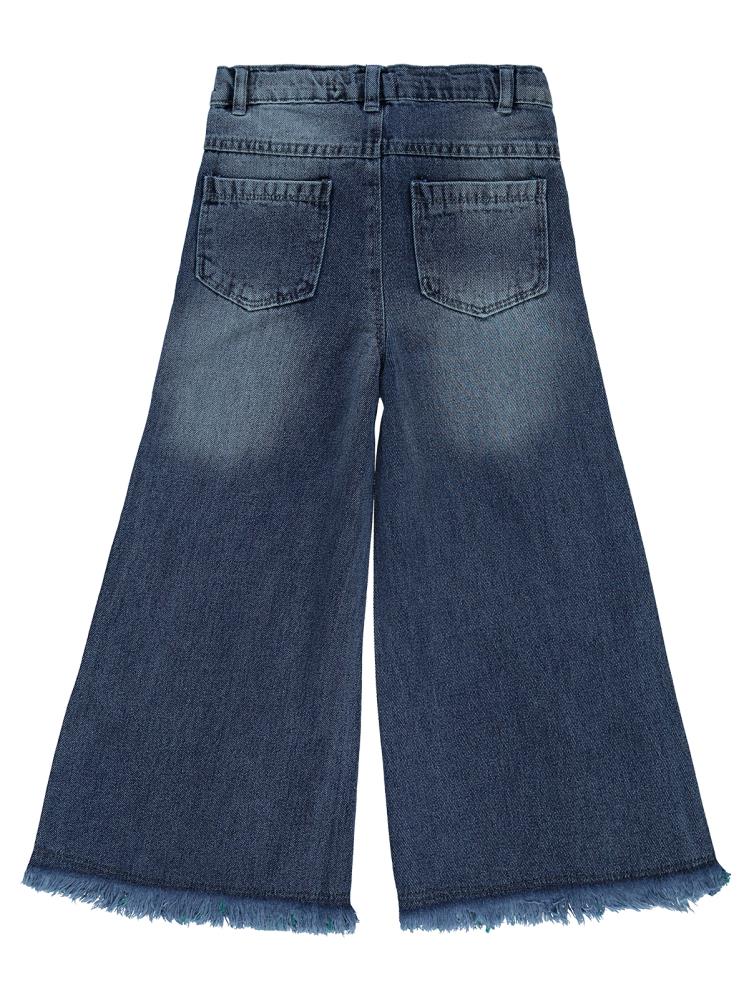 Civil Girls Pantolon Etek 6-9 Yaş Pantolon - Mavi