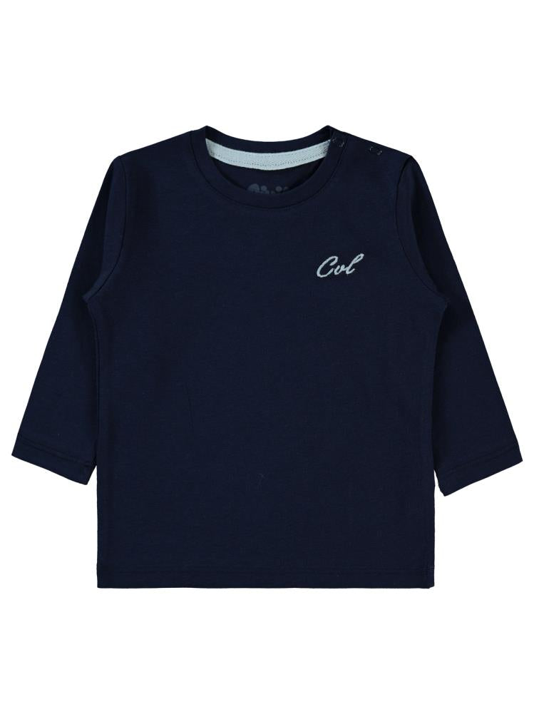 Civil Baby Cvl Nakışlı 6-18 Ay Sweatshırt - Lacivert