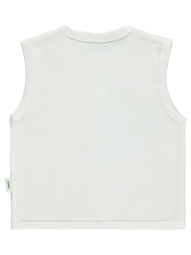 Civil Baby Basic 6-18 Ay Yelek - Ekru