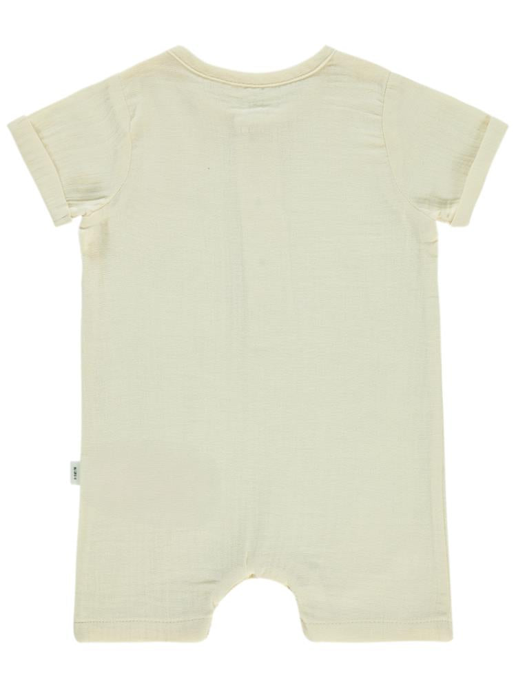 Civil Baby Kıvırcık Önü Patlı Alttan Çıtçıtlı 6-18 Ay Tulum - Bej