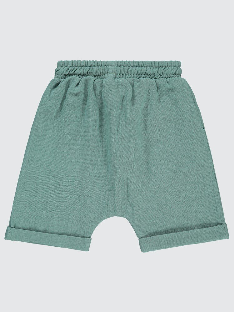 Civil Baby Düz Cepli 6-18 Ay Şort - Yeşil