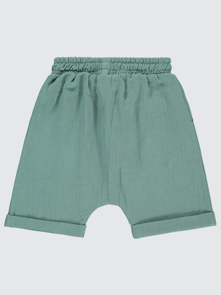 Civil Baby Düz Cepli 6-18 Ay Şort - Yeşil