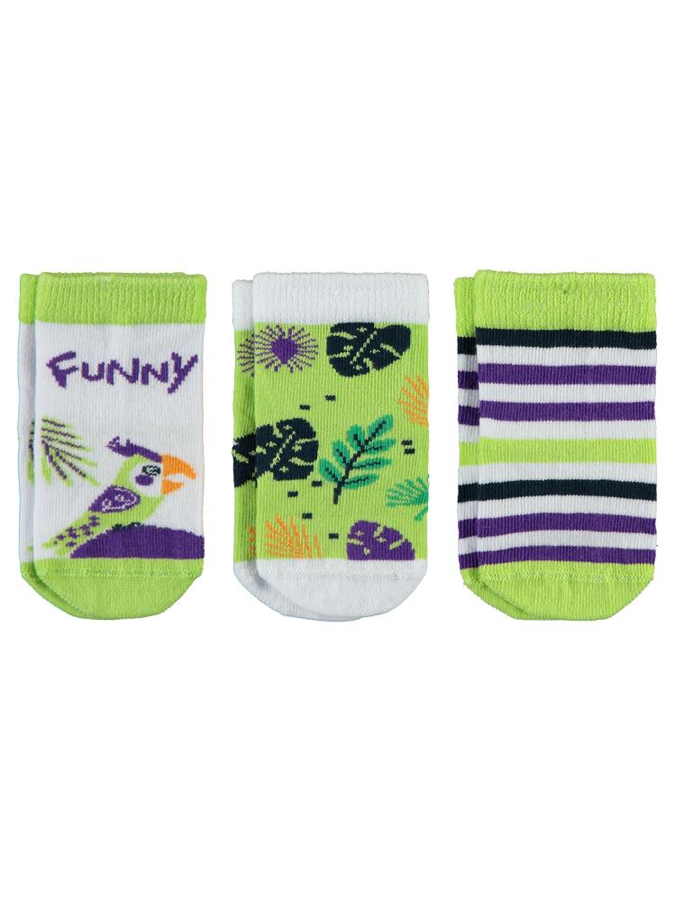 Civil Baby Funny Bird 0-24 Ay Bebek Kız Çorap Set