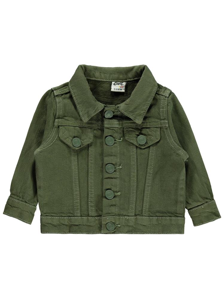 Civil Baby Basic 6-18 Ay Ceket - Haki