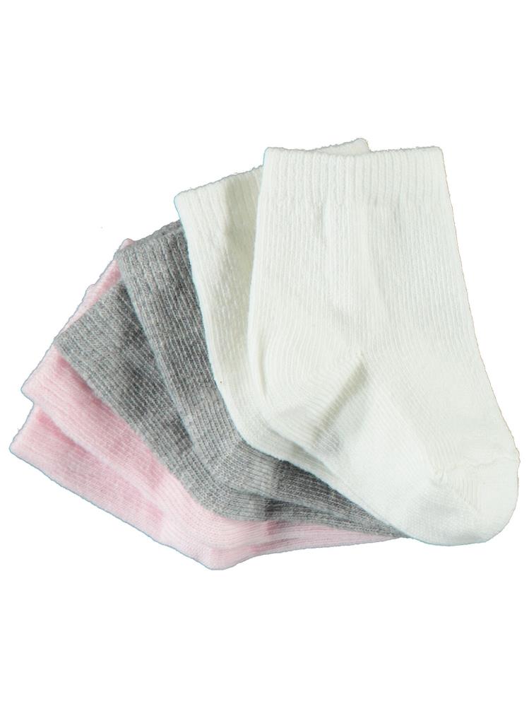 Civil Baby Düz Renkli 3 Lü Set 6-18 Ay Çorap Set