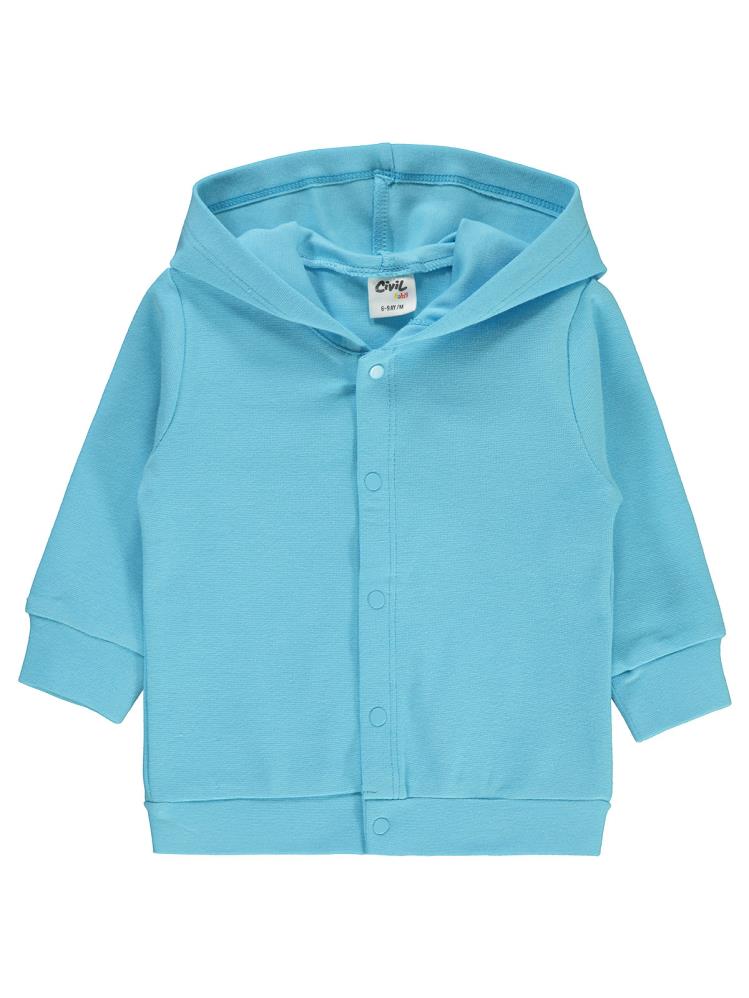 Civil Baby Basic 6-18 Ay Hırka - Mavi