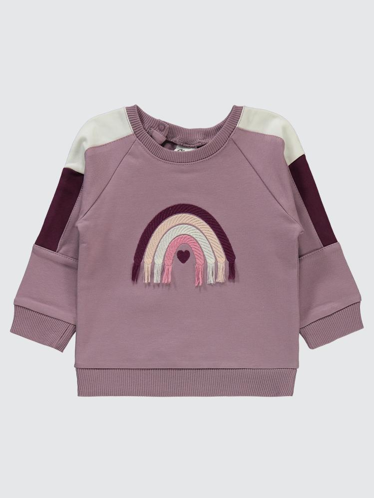 Civil Baby Gökkuşağı 6-18 Ay Takım - Lila