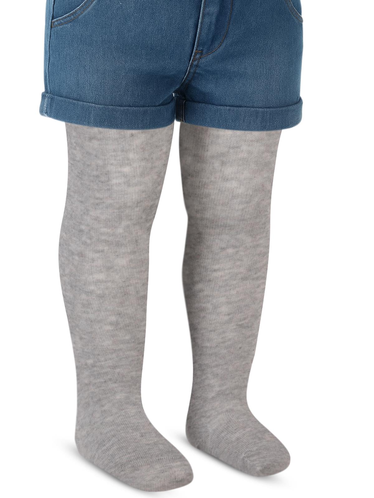 Civil Baby Düz 6-18 Ay Bebek Erkek Külotlu Çorap - Gri