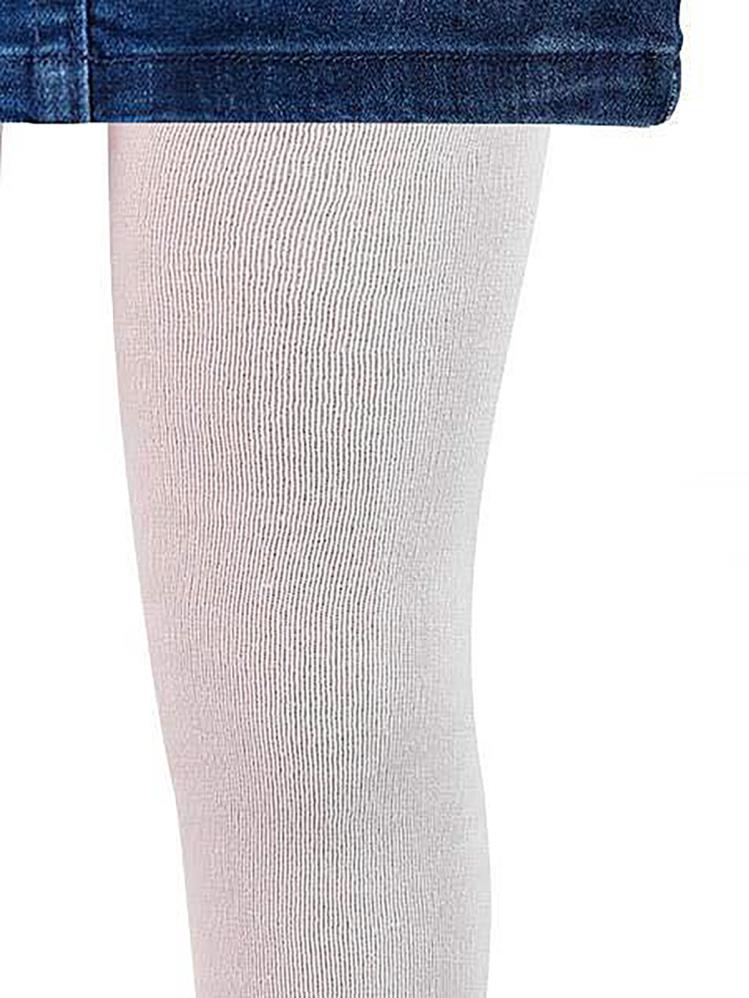 Civil Girls Düz Desenli 3-11 Yaş Çocuk Kız Külotlu Çorap - Pembe