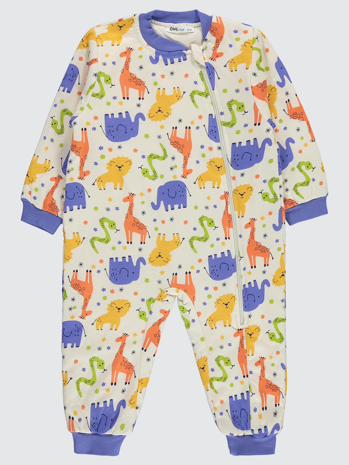 Civil Boys Colourful Empirme 30 Gr 2-5 Yaş Uyku Tulumu - Fil Dişi