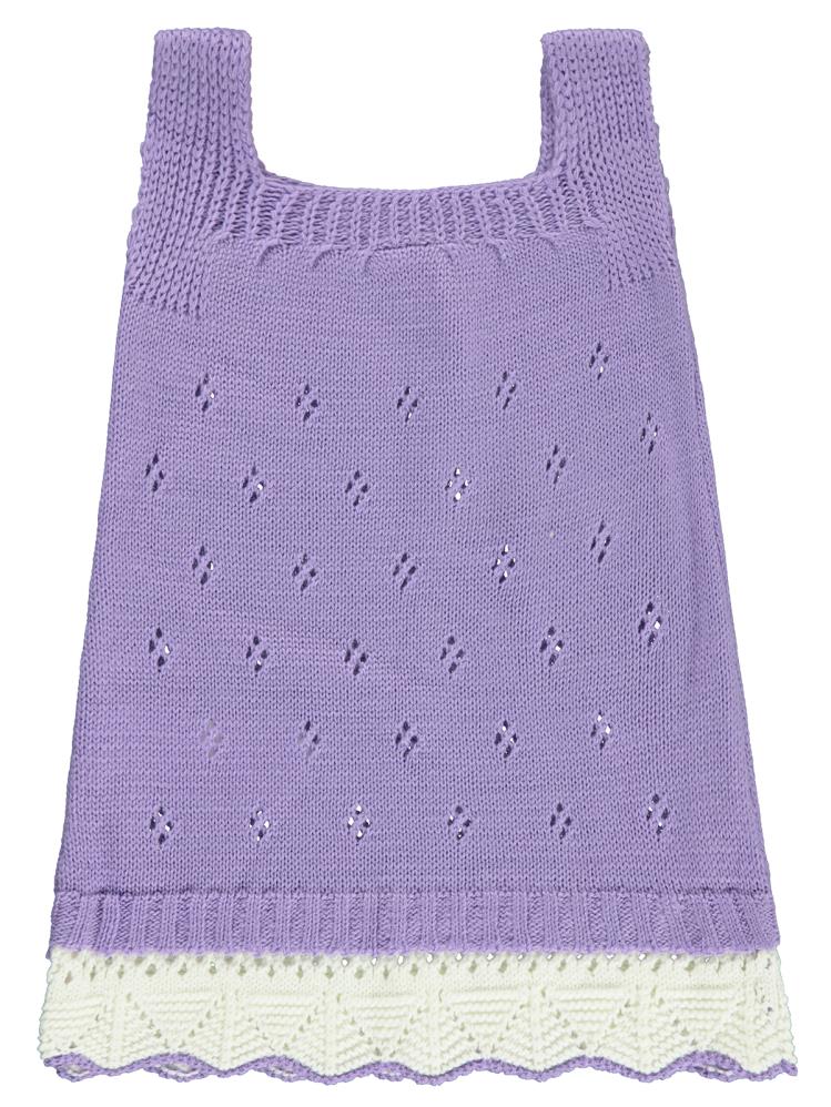 Civil Baby Askılı Çıkmalı 6-18 Ay Elbise - Lila