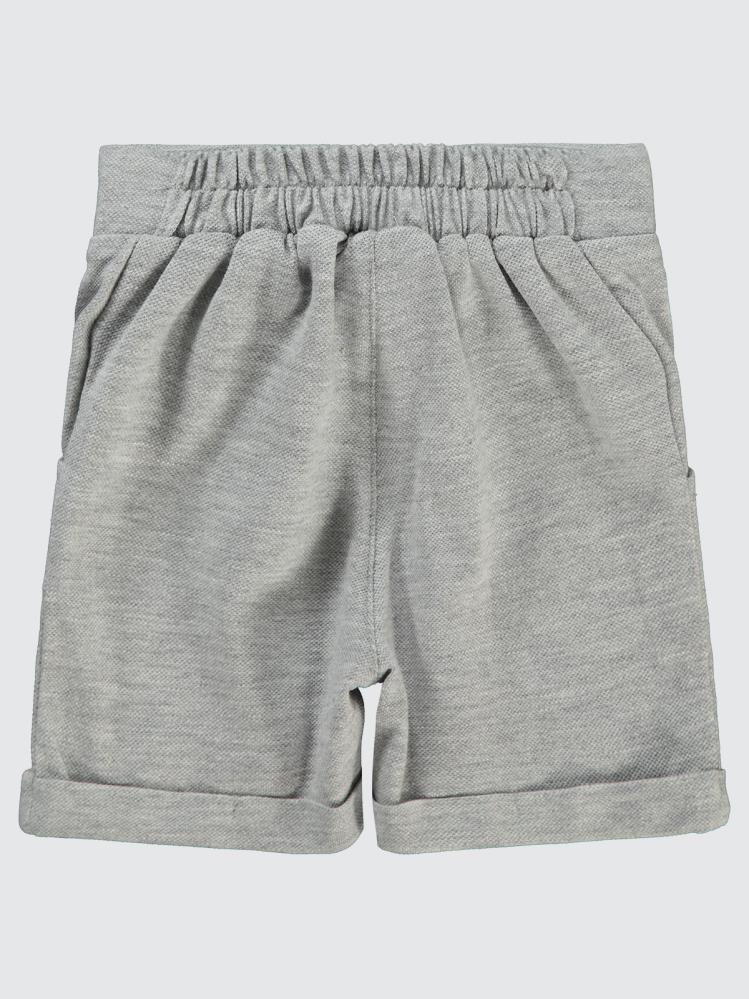 Civil Baby Süs Etiketli 6-18 Ay Şort - Gri