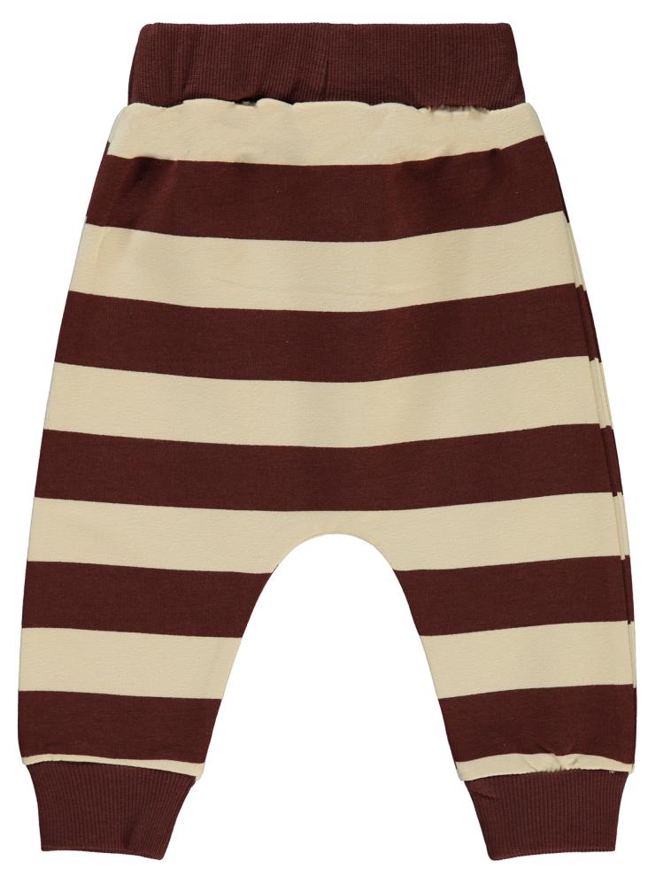 Civil Baby Çizgi 6-18 Ay Eşofman Altı - Kahverengi