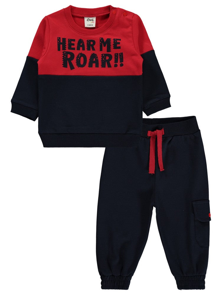 Civil Baby Hear Me 6-18 Ay Eşofman Takımı - Lacivert