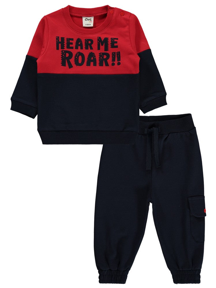 Civil Baby Hear Me 6-18 Ay Eşofman Takımı - Lacivert