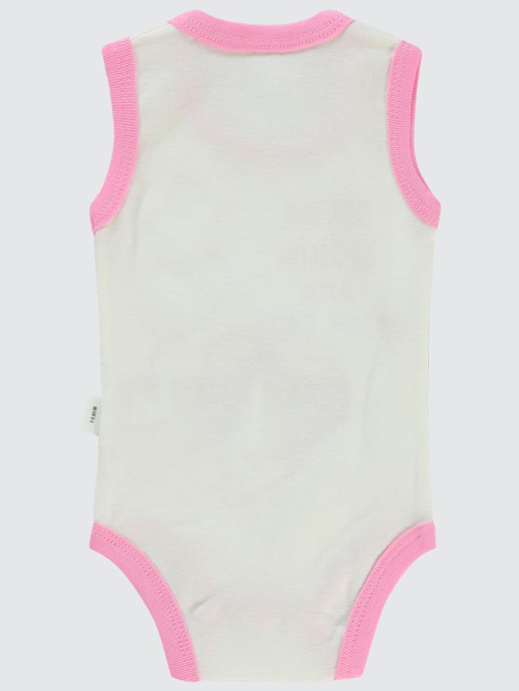 Civil Baby Doktor Baskılı Sfr.Kol 1-36 Ay Çıtçıtlı Badi - Pembe