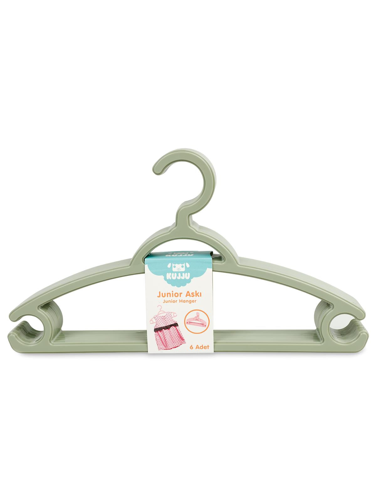 Kujju Penguen Serisi Junıor Askı 6'lı - Yeşil