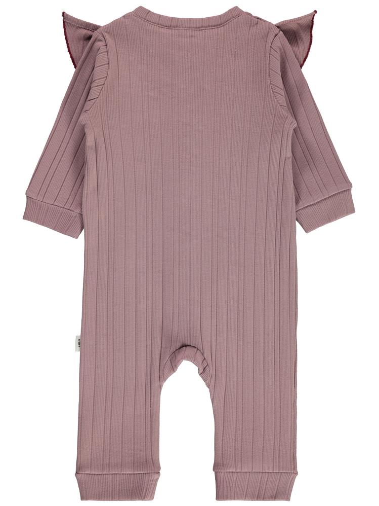 Civil Baby Mantar Çiçek 6-18 Ay Tulum - Lila