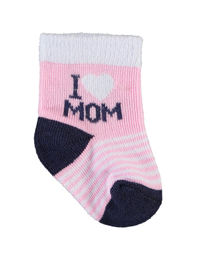 Civil Baby I Dad Desen Asetat 0-24 Ay Çorap Setleri