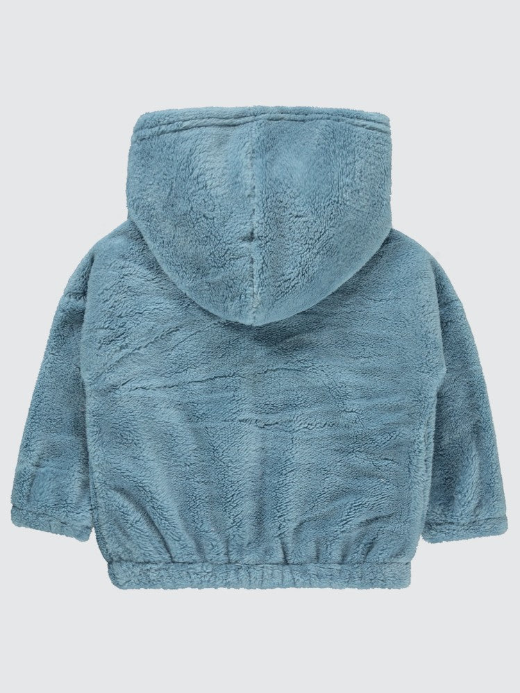 Civil Girls Kapüşonlu Velsoft 2-5 Yaş Sweatshirt - Yeşil