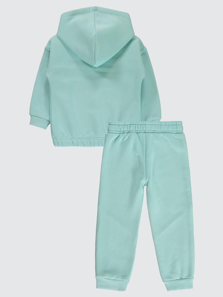 Civil Girls Varak Garnili 2-5 Yaş Eşofman Takımı - Mavi