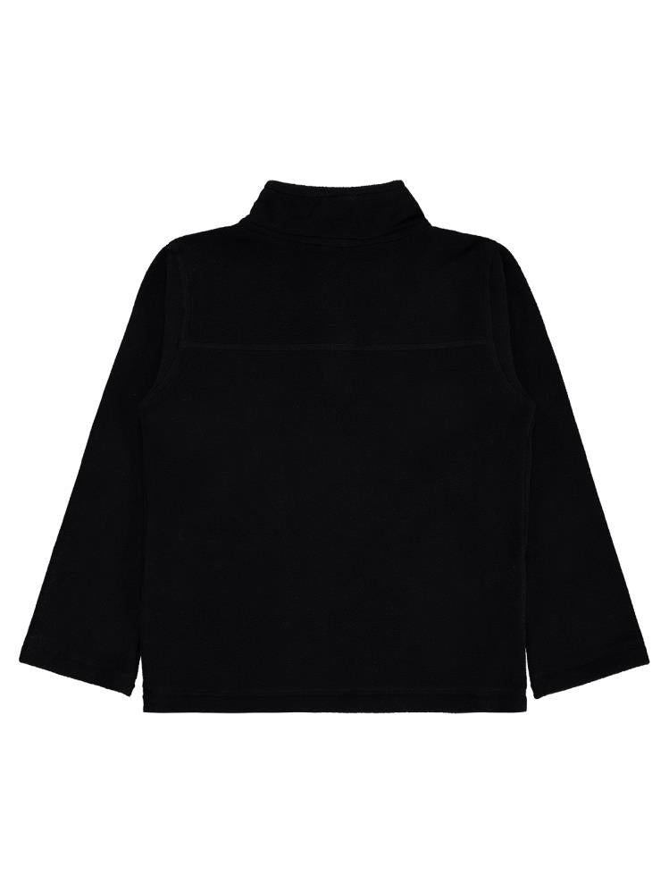 Civil Boys Basic Fermuarlı 6-9 Yaş Sweatshirt - Siyah