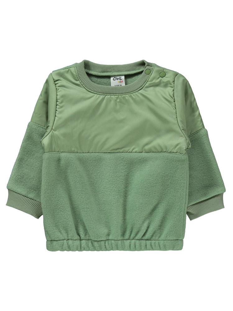 Civil Baby Mikro Garnili 6-18 Ay Takım - Haki