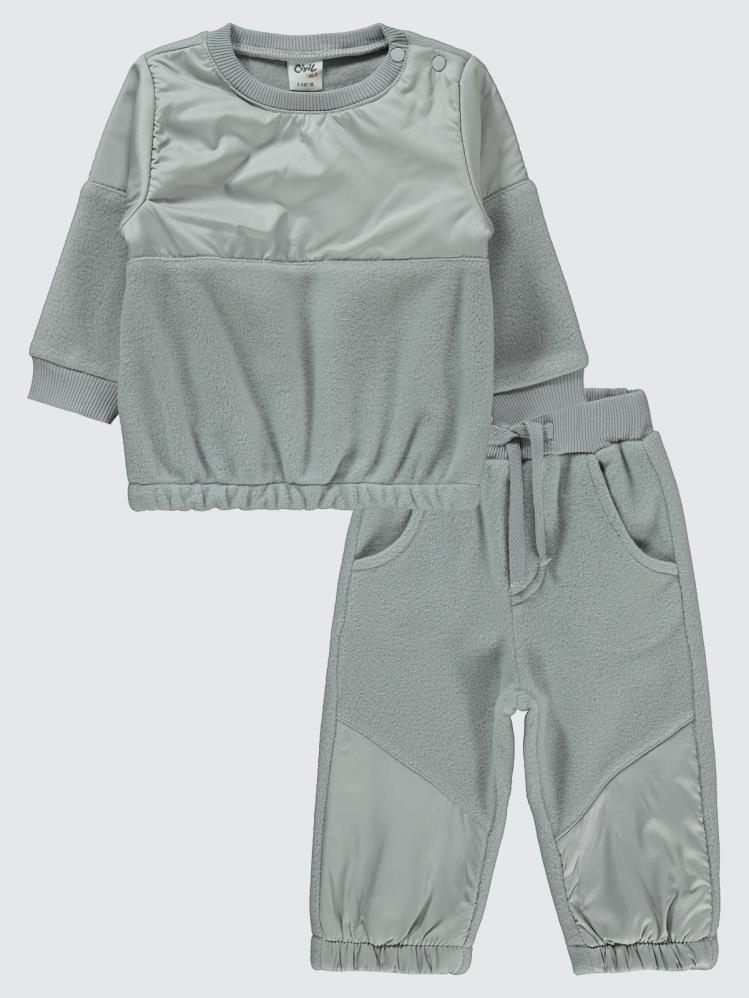 Civil Baby Mikro Garnili 6-18 Ay Takım - Gri