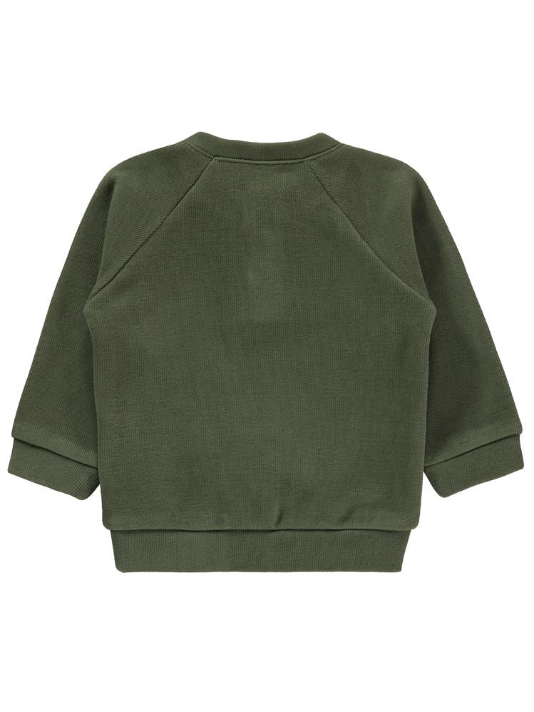 Civil Baby Patlı 6-18 Ay Sweatshirt - Haki