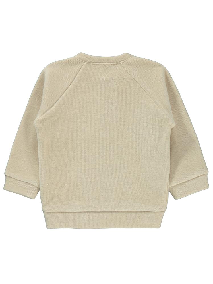 Civil Baby Patlı 6-18 Ay Sweatshirt - Kahverengi