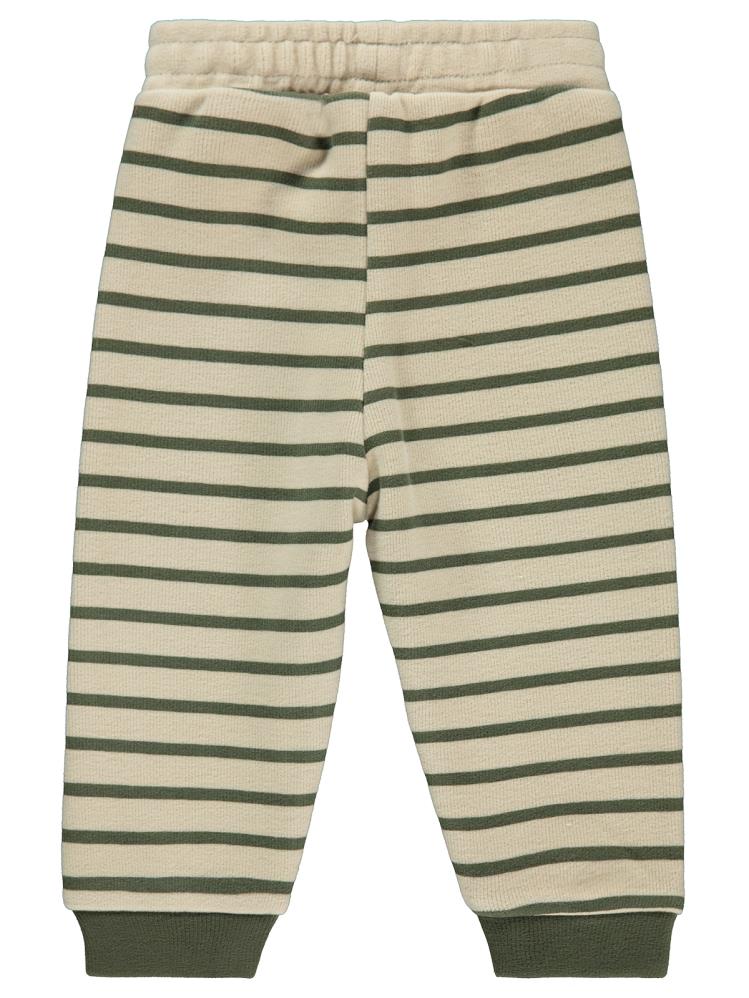 Civil Baby Little Man Çizigili 6-18 Ay Eşofman Altı - Haki