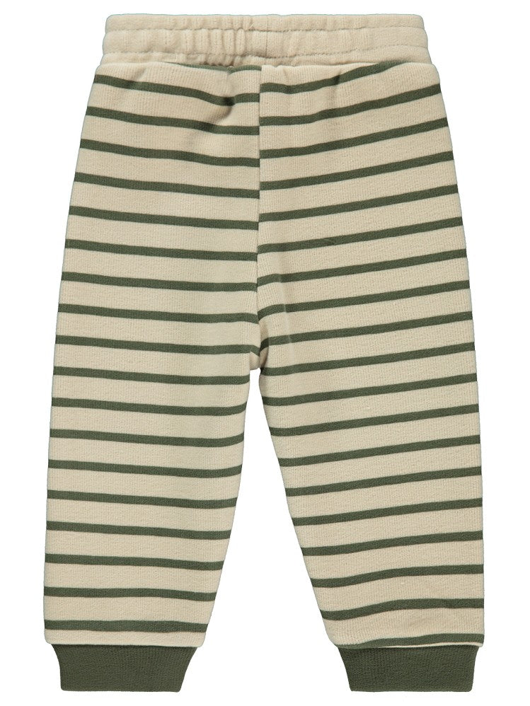 Civil Baby Little Man Çizigili 6-18 Ay Eşofman Altı - Haki