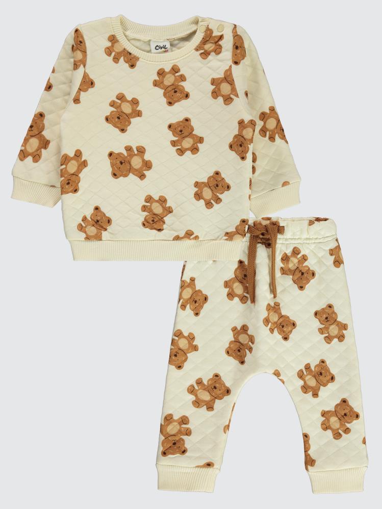 Civil Baby Teddy Bear 3-18 Ay Takım - Fil Dişi