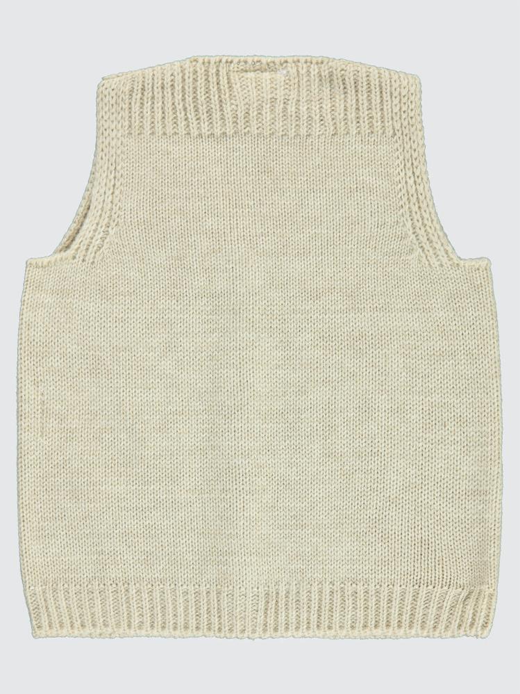 Civil Baby Saç Örgülü 3-18 Ay Yelek - Bej