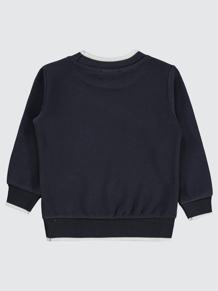 Civil Boys Cvl Etiketli 2-5 Yaş Sweatshirt - Gri